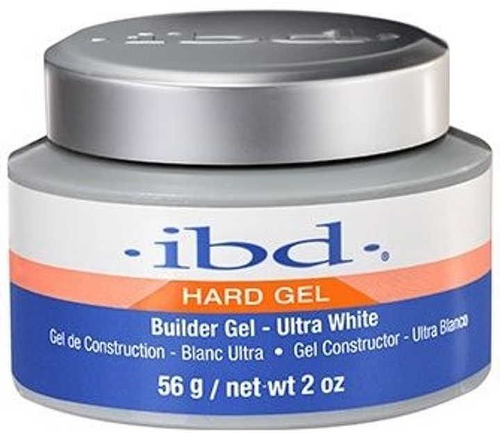 Гель для нарощування IBD Hard Gel UV Ultra White 56 г (0039013604042) - зображення 1
