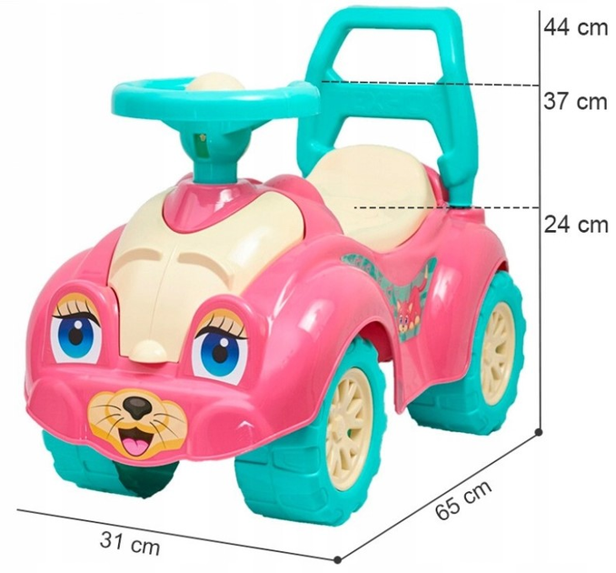 Jeździk Technok Samochód 0823 (4823037600823) - obraz 5