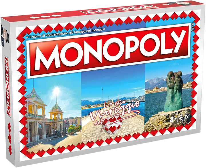 Настільна гра Winning Moves Monopoly Viareggio Edition (5036905052498) - зображення 1