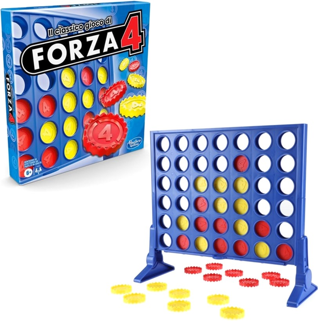 Настільна гра Hasbro Forza 4 (версія італійська) (5010993703074) - зображення 4