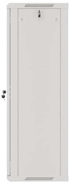 Серверна підвісна шафа Lanberg 19" 27U 600x450 Gray (WF01-6427-10S) - зображення 5