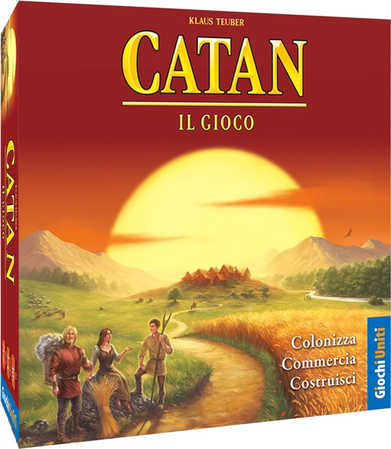 Gra planszowa Giochi Uniti Catan Base Eco 2022 Edition (8058773208705) - obraz 1