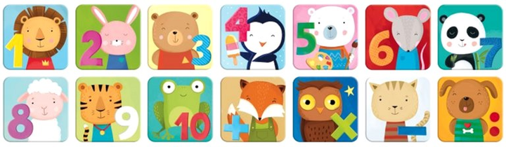 Настільна гра Sassi Play & Learn Memo Numeri (версія італійська) (9788830312074) - зображення 3