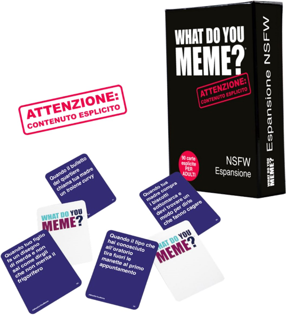 Dodatek do gry planszowej Rocco Giocattoli What Do You Meme (wersja włoska) (8027679071485) - obraz 3