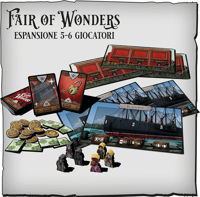 Додаток до настільної гри Asmodee Chamber of Wanders: Fair of Wonders (8052282850714) - зображення 2
