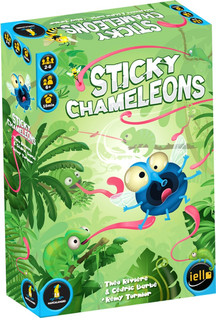 Gra planszowa Mancalamaro Iello Sticky Chameleon (3760175514968) - obraz 1