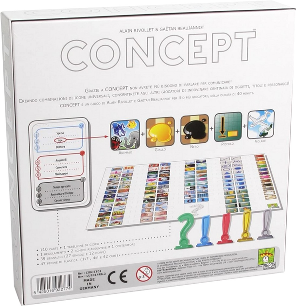 Gra planszowa Asmodee Concept (wersja włoska) (5425016922774) - obraz 4