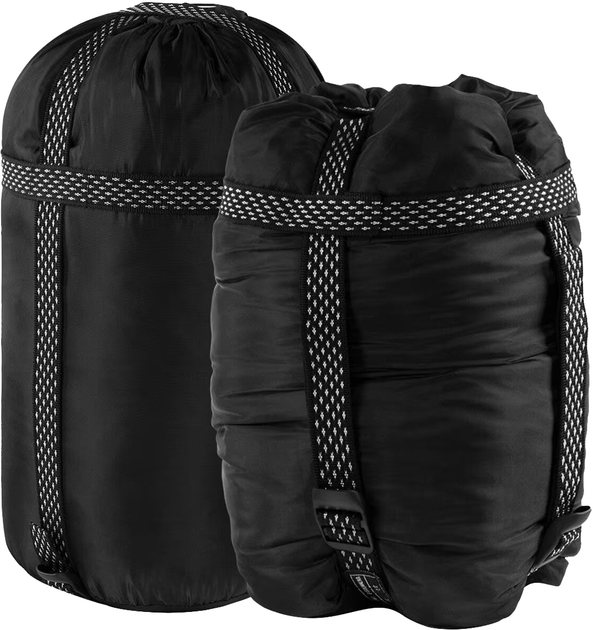 Śpiwór Alpinus Survival 1100 AC18644 czarny - obraz 9