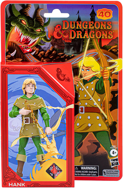 Figurka Hasbro Dungeons & Dragons Cartoon Classics Hank 15 cm (5010994192631) - obraz 1