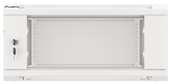 Szafa wisząca serwerowa Lanberg 19" 4U 600x600 Gray (WF01-6604-10S) - obraz 4
