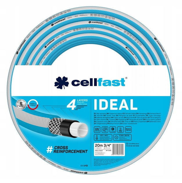 Садовий шланг Cellfast 3/4" 20 м (5907512607169) - зображення 1