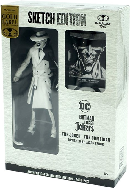 Фігурка Spin Master Dc Multiverse Line Art Joker The Comedian 18 см (0681147028654) - зображення 1