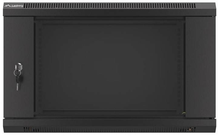 Szafa wisząca serwerowa Lanberg 19" 6U 600x450 Black (WF01-6406-10B) - obraz 4
