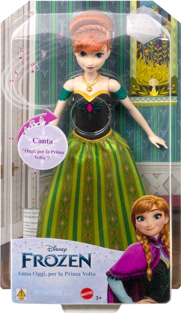 Lalka Mattel Barbie Disney Frozen Anna 29 cm (0194735126750) - obraz 1