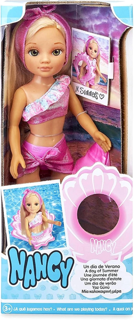 Лялька з аксесуарами Famosa Nancy A Summer's Day 43 см (8410779087584) - зображення 1