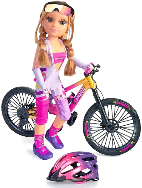 Лялька з аксесуарами Famosa Nancy A Day On A Mountain Bike 43 см (8410779105615) - зображення 3