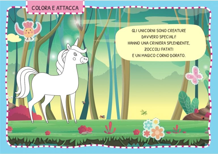 My First Arts & Crafts Activities Unicorns - I.Trevisan, G. Meneguzzo, M. Gaule (wersja włoska) (9788830310469) - obraz 4