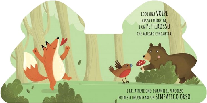 Shaped Books The Friends of the Woods - Matthew Gaule (wersja włoska) (9788830312401) - obraz 4