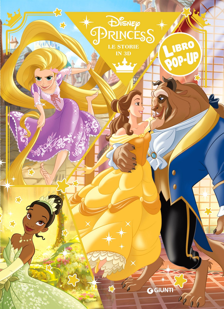 Giunti Disney Princess Libro Pop-up (9788852242267) - obraz 1