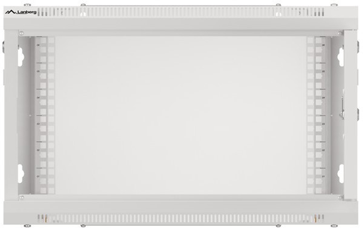 Серверна підвісна шафа Lanberg 19" 6U 600x450 Gray (WF01-6406-10S) - зображення 6