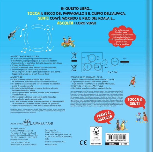 Dami Editore Animals of the World - Barbara Gentile (wersja włoska) (9791259740700) - obraz 4