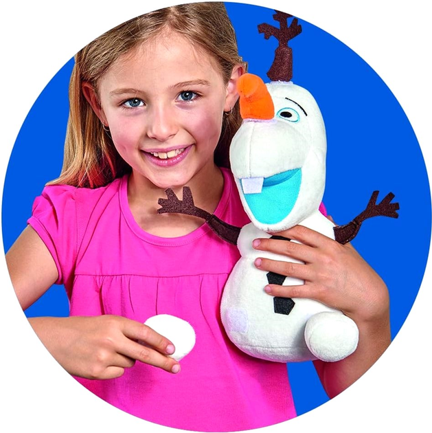 Maskotka Simba Disney Frozen Interactive Olaf Biały 30 cm (5400868008722) - obraz 2