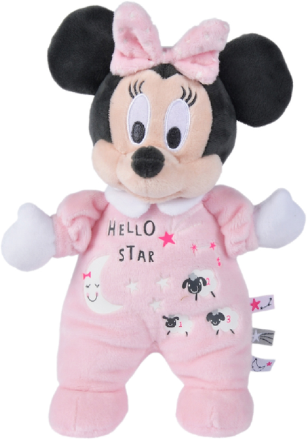 М'яка іграшка Simba Minnie Starry Night Рожева 25 см (5400868010329) - зображення 1