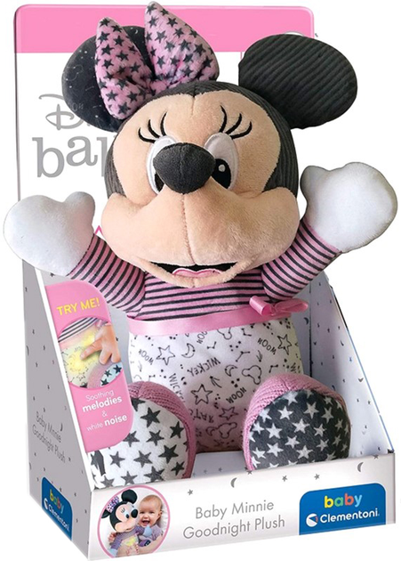 Maskotka Clementoni Baby Minnie Goodnight Plush (8005125173952) - obraz 1