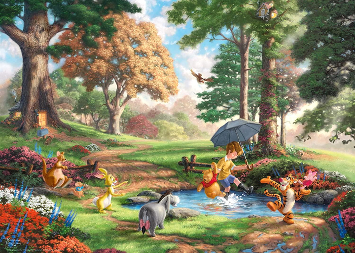 Пазл Schmidt Disney Thomas Kinkade Winnie the Pooh 69.3 x 49.3 см 1000 елементів (4001504596897) - зображення 2