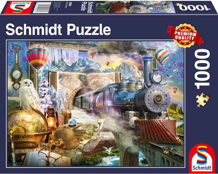 Puzzle Schmidt Magical Journey 69.3 x 49.3 cm 1000 elementów (4001504589646) - obraz 1