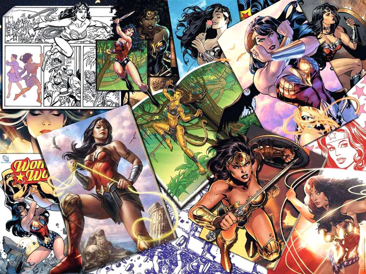 Пазл Ravensburger Wonder Woman 80 x 60 см 1500 деталей (4005556173082) - зображення 2