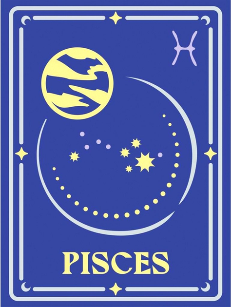 Malowanie po numerach Ravensburger CreArt Zodiac Sign Pisces 18 x 24 cm (4005556237357) - obraz 2