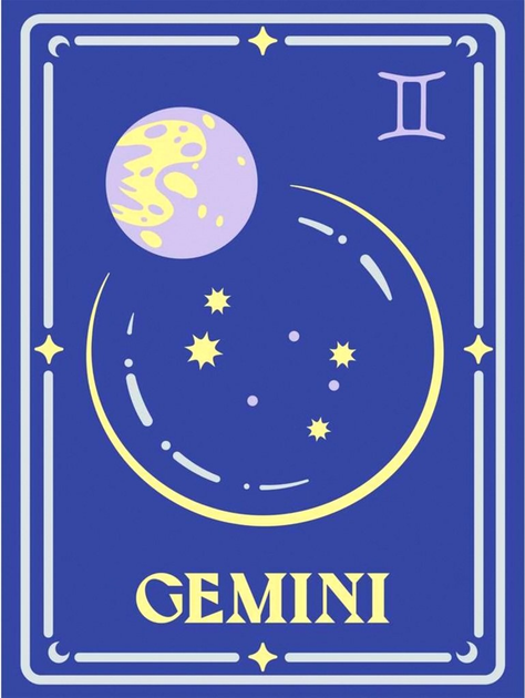 Malowanie po numerach Ravensburger CreArt Zodiac Sign Gemini 18 x 24 cm (4005556237425) - obraz 2