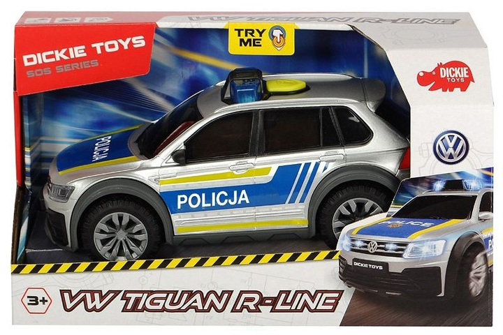 Поліцейський автомобіль Dickie SOS VW Tiguan R-Line 25 см (4006333063459) - зображення 2