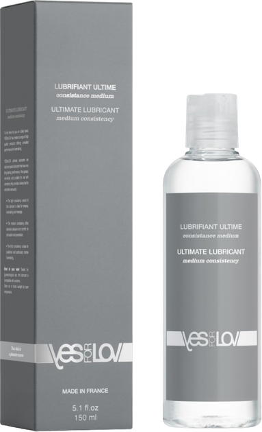 Żel intymny Yes for Lov Ultimate Lubricant silikonowy Medium Consistency 150 ml (3700444605034) - obraz 1