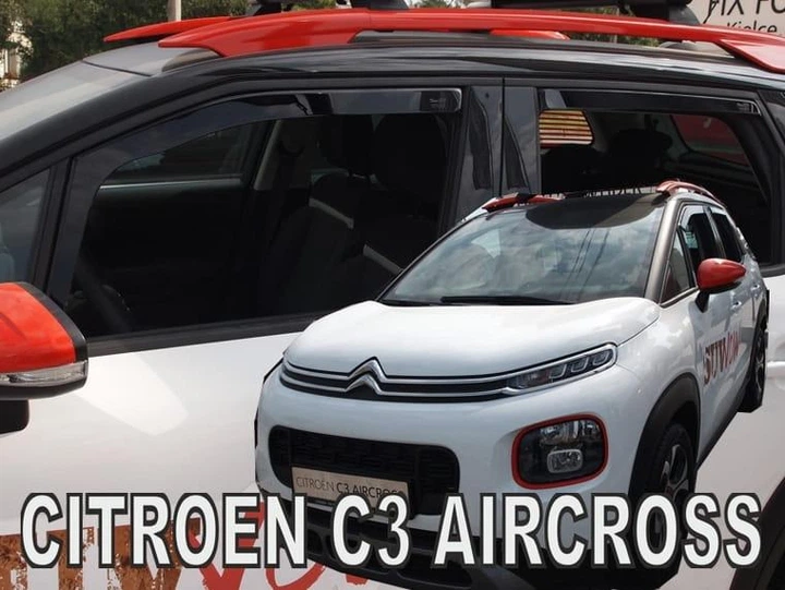 Дефлекторы окон (ветровики) HEKO для Citroen C3 AIRCROSS 2017+ 5D вставные 4 шт - Фото 1 Дефлекторы окон (ветровики) HEKO для Citroen C3 AIRCROSS 2017+ 5D вставные 4 шт - изображение 1