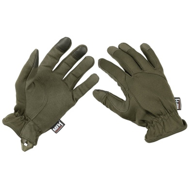 Перчатки тактические MFH Tactical Gloves Lightweight Olive XXL - изображение 1