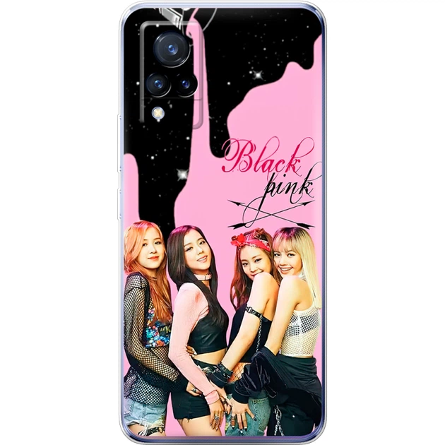 Силиконовый чехол BoxFace Vivo V21 Blackpink Star (43146-up2577) - Фото 1 Силиконовый чехол BoxFace Vivo V21 Blackpink Star (43146-up2577) - изображение 1