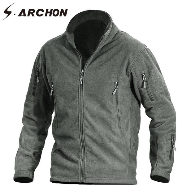 Кофта тактическая флисовая флиска куртка S.archon olive Размер XL - изображение 1