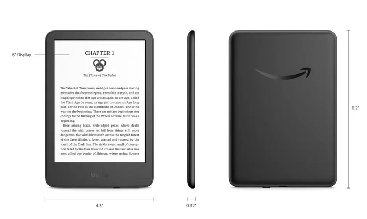 Електронна книга Amazon Kindle 11th Gen 16GB Підсвітка