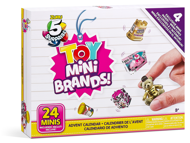 Игровой набор Zuru Mini Brands TOY Адвент календарь (6894754) - изображение 3