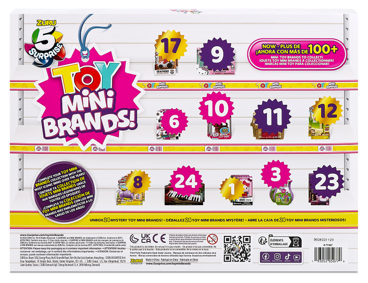 Игровой набор Zuru Mini Brands TOY Адвент календарь (6894754) - изображение 4