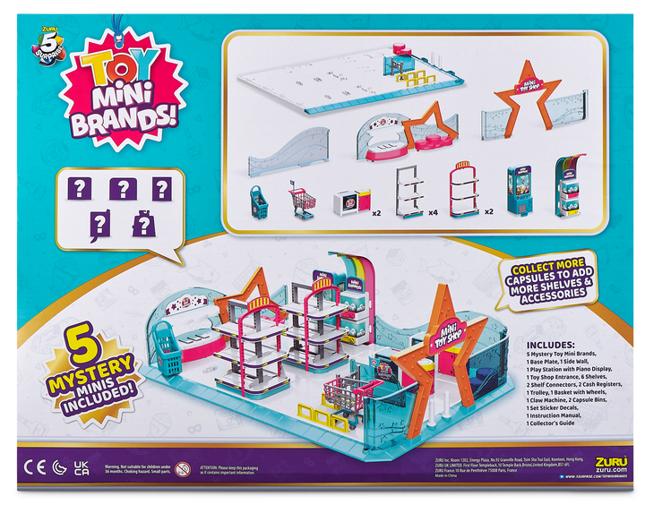 Ігровий набір Zuru Mini Brands TOY Магазин іграшок (6768625) - изображение 4