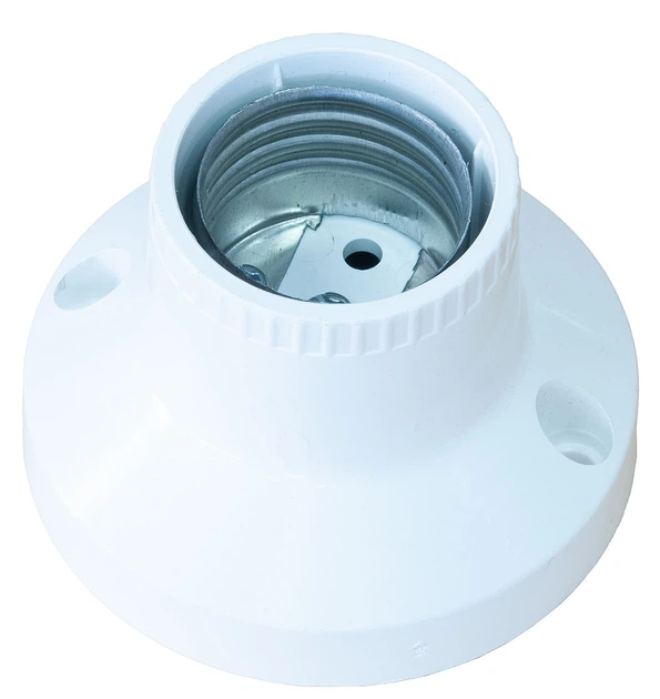 Стельовий патрон Е27 De-Pa полікарбонат - зображення 1