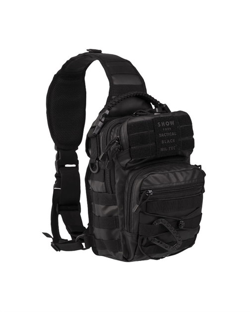 Рюкзак однолямочный TACTICAL BLACK ONE STRAP ASSAULT PACK SMALL Black - изображение 1