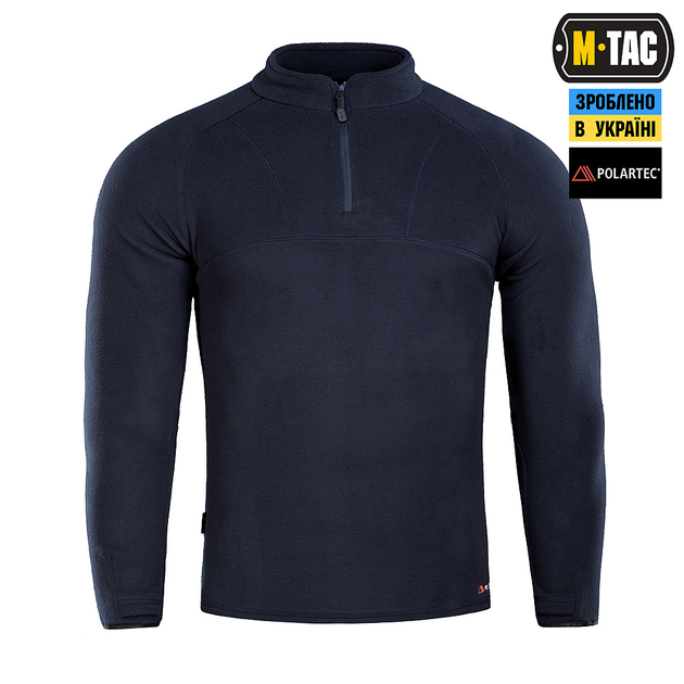 Кофта M-Tac Delta Polartec реглан Dark Navy Blue S - зображення 2