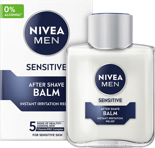 Balsam po goleniu Nivea Men Sensitive 100 ml (4005808588558/4005808228706) - obraz 2