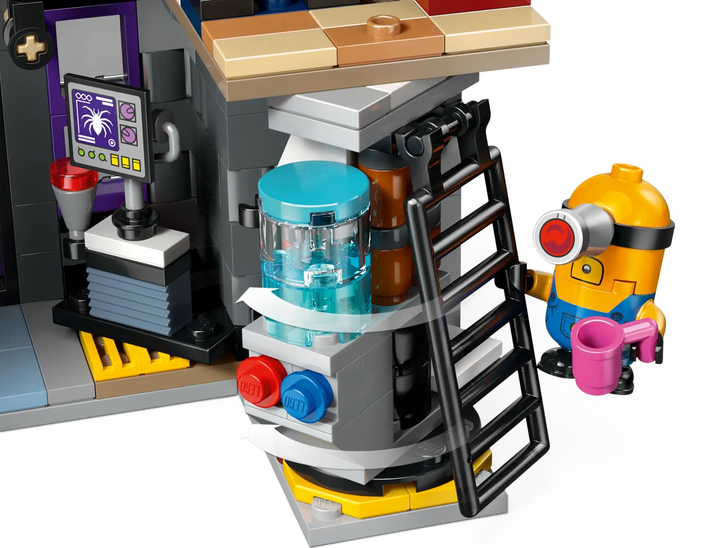 Zestaw klocków LEGO Despicable Me Rodzinna rezydencja Gru i minionków 868 elementów (75583) - obraz 5