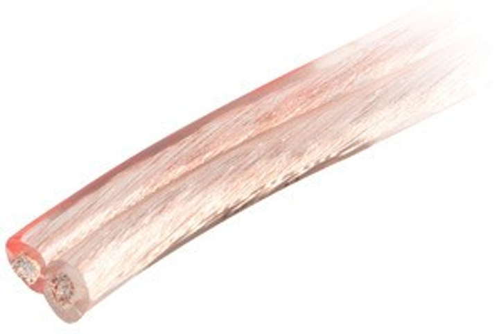 Kabel akustyczny Lanberg 2 x 1.5 mm² 100 m Transparent (SC-2X15-10CC-1000-TR) - obraz 3