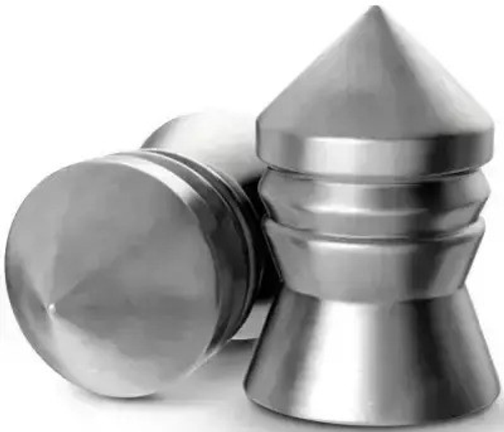 Кулі H&N пневматичні Silver Point 4.5мм 0.75г 400шт (00-00012764) - зображення 2